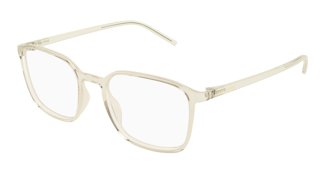 Brillen saint laurent sl 845 004 amarillo rectangular / squared masculino größe 52mm - Hauptansicht