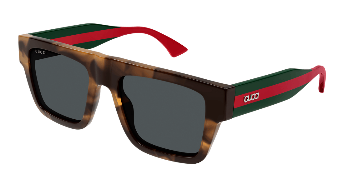 Sonnenbrillen gucci gg1868s 003 havana square masculino größe 53mm - Hauptansicht
