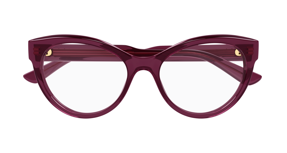 Prescription glasses chloé ch0342o 005 burdeos cat eye femenino size 52mm - Detailed view