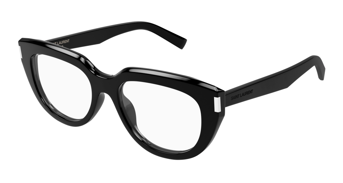 Brillen saint laurent sl 828 001 negro cat eye femenino größe 54mm - Hauptansicht