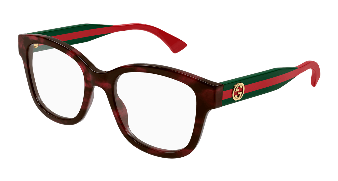 Prescription glasses gucci gg1863o 003 havana square femenino size 51mm - Main view