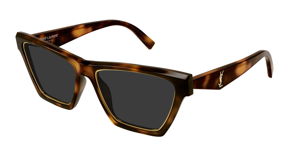 Okulary przeciwsłoneczne saint laurent sl m103 rim 001 havana cat eye femenino rozmiar 56mm - Widok główny