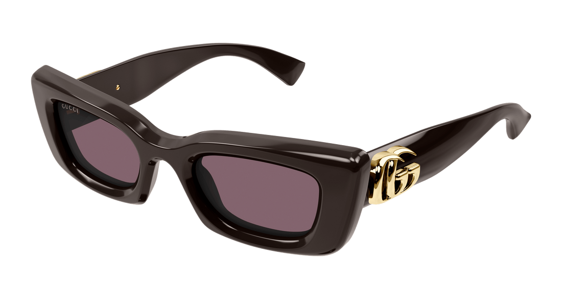Occhiali da sole gucci gg1827s 004 marron cat eye femenino taglia 49mm - Vista principale