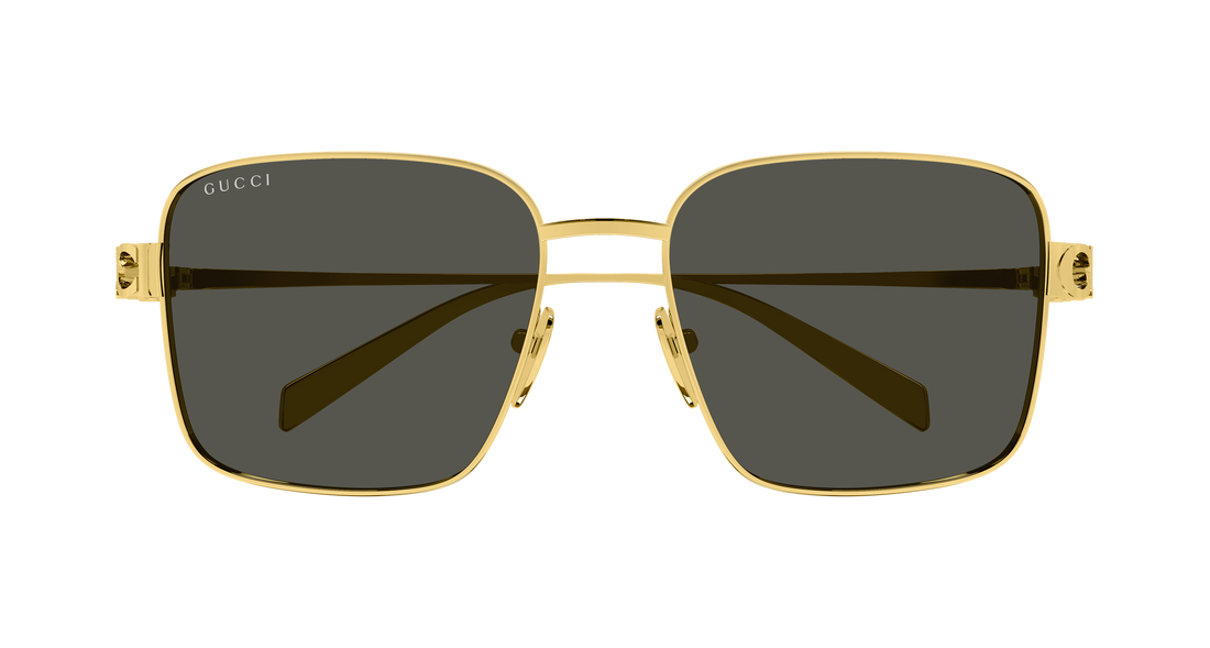 Gafas de sol gucci gg1937s 001 dorado rectangular / squared femenino talla 54mm - Vista de detalle
