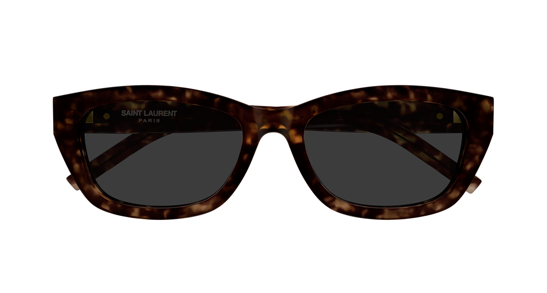 Gafas de sol saint laurent sl m153/f 002 havana cat eye femenino talla 55mm - Vista de detalle