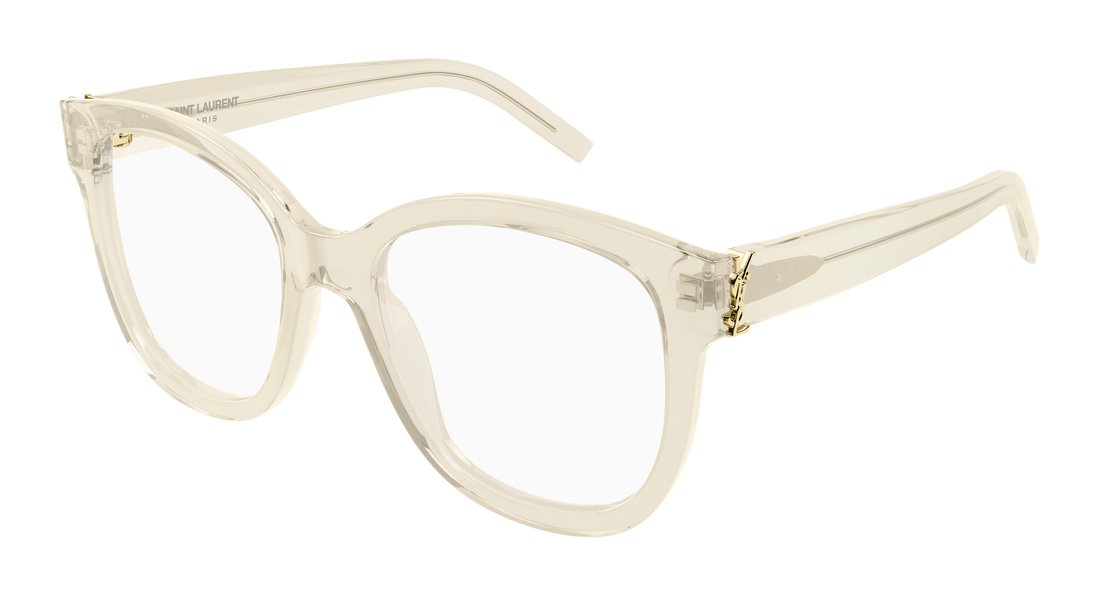 Brillen saint laurent sl m97 009 amarillo rectangular / squared femenino größe 54mm - Hauptansicht