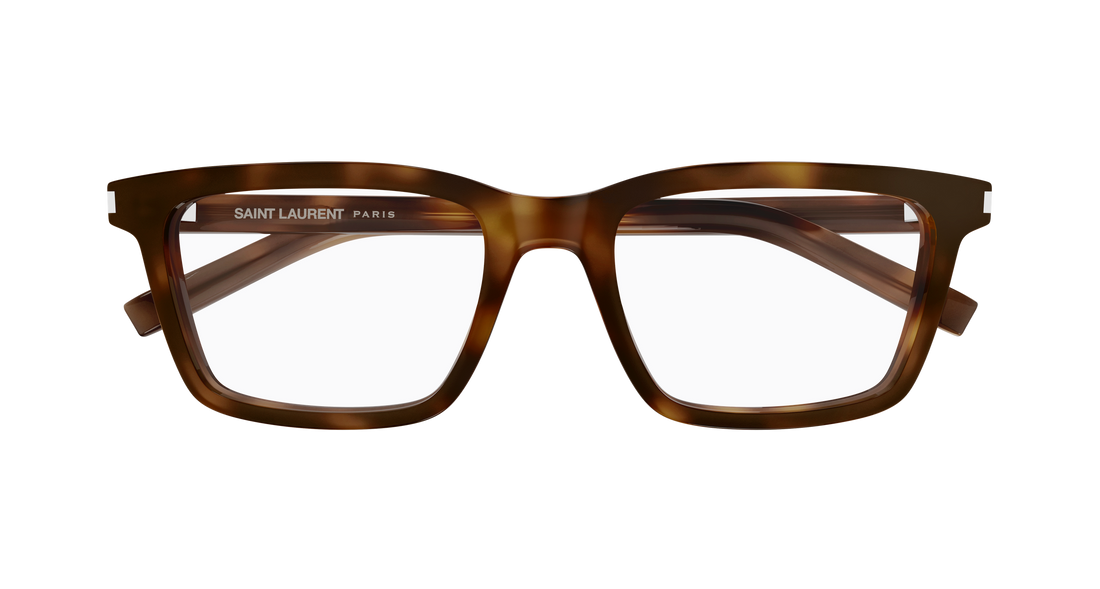 Brillen saint laurent sl 842 003 havana rectangular / squared unisex größe 54mm - Detailansicht