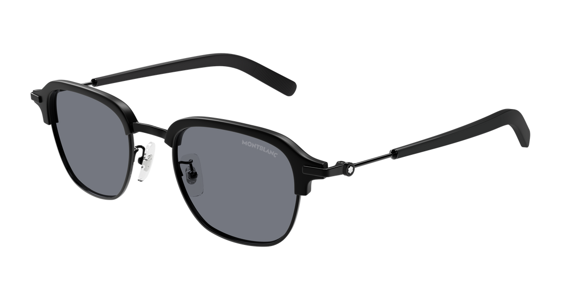 Gafas de sol montblanc mb0390s 003 negro rectangular / squared masculino talla 50mm - Vista principal
