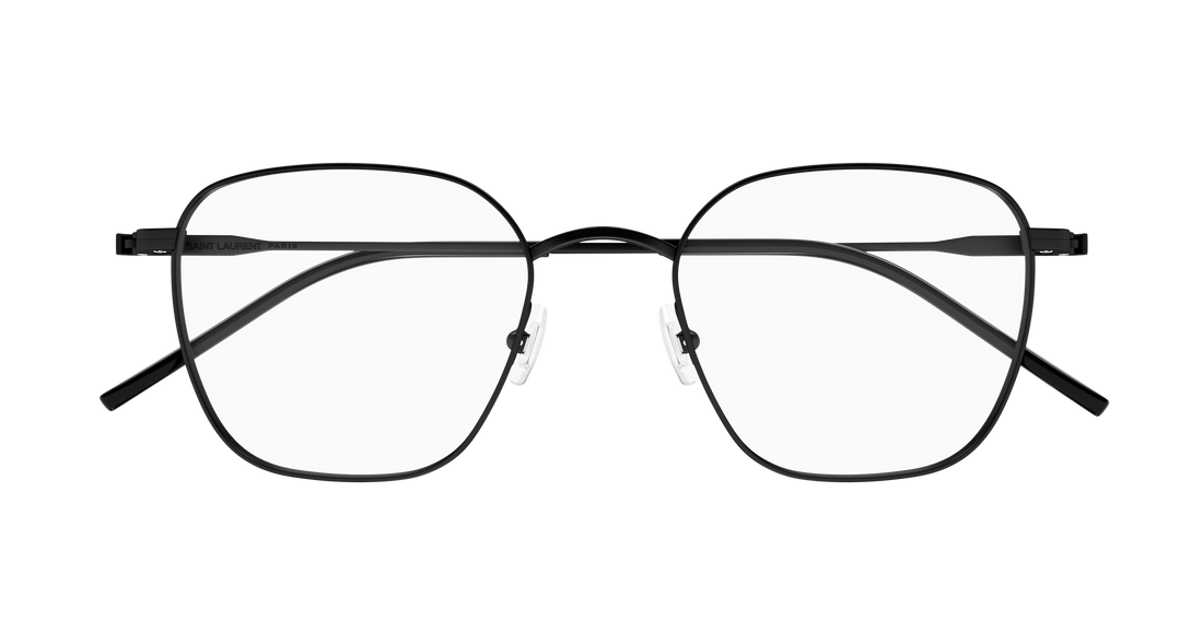 Brillen saint laurent sl 852 001 negro round/oval/panthos unisex größe 48mm - Detailansicht