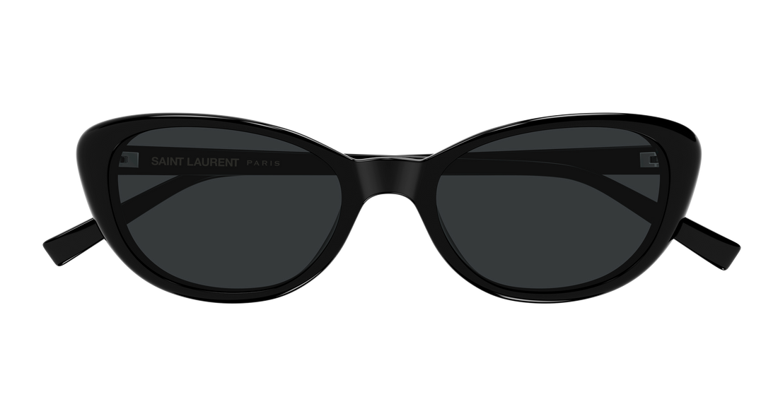 Occhiali da sole saint laurent sl 822 001 negro cat eye femenino taglia 52mm - Vista dettagliata