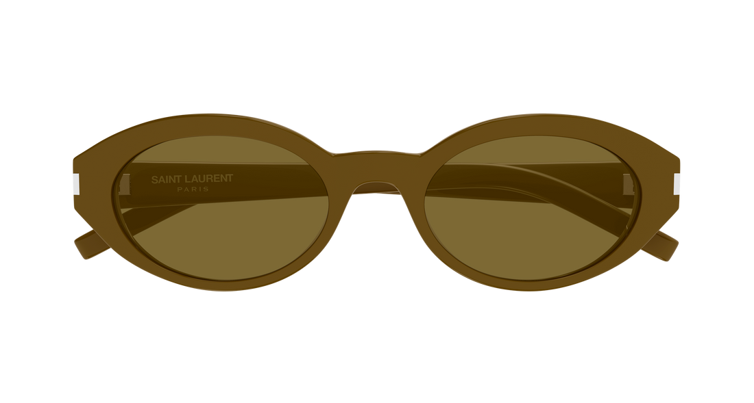 Occhiali da sole saint laurent sl 567 006 marron round/oval/panthos femenino taglia 51mm - Vista dettagliata