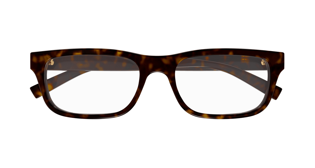 Occhiali da vista gucci gg1858o 002 havana square masculino taglia 56mm - Vista dettagliata