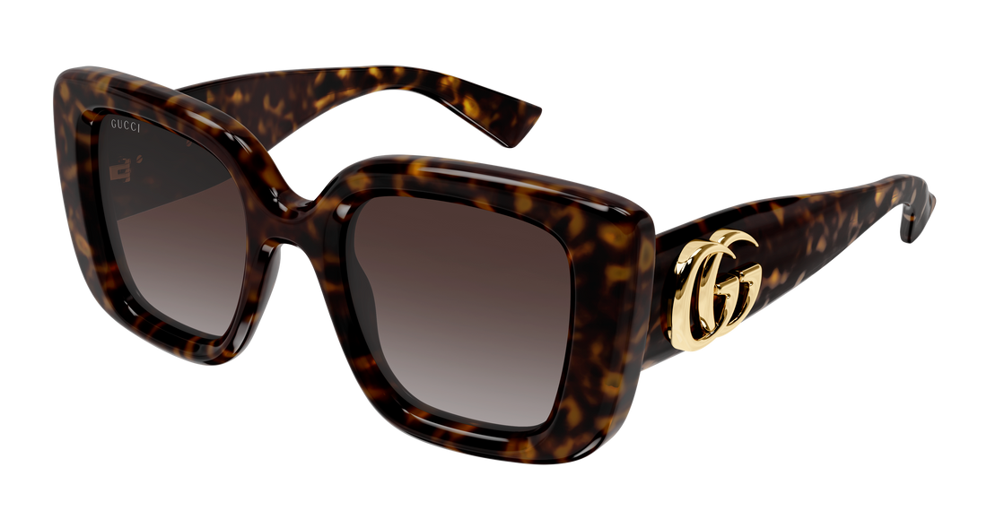 Gafas de sol gucci gg1975s 003 havana butterfly femenino talla 50mm - Vista principal