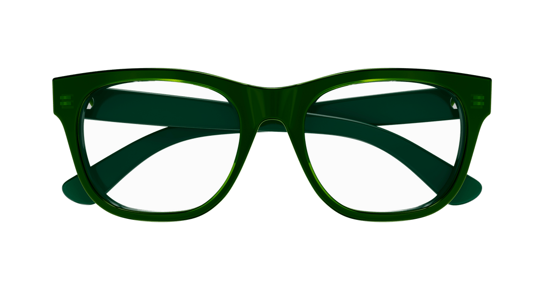 Occhiali da vista gucci gg1796o 004 verde square masculino taglia 52mm - Vista dettagliata