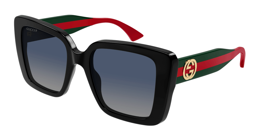 Occhiali da sole gucci gg1861s 005 negro square femenino taglia 53mm - Vista principale