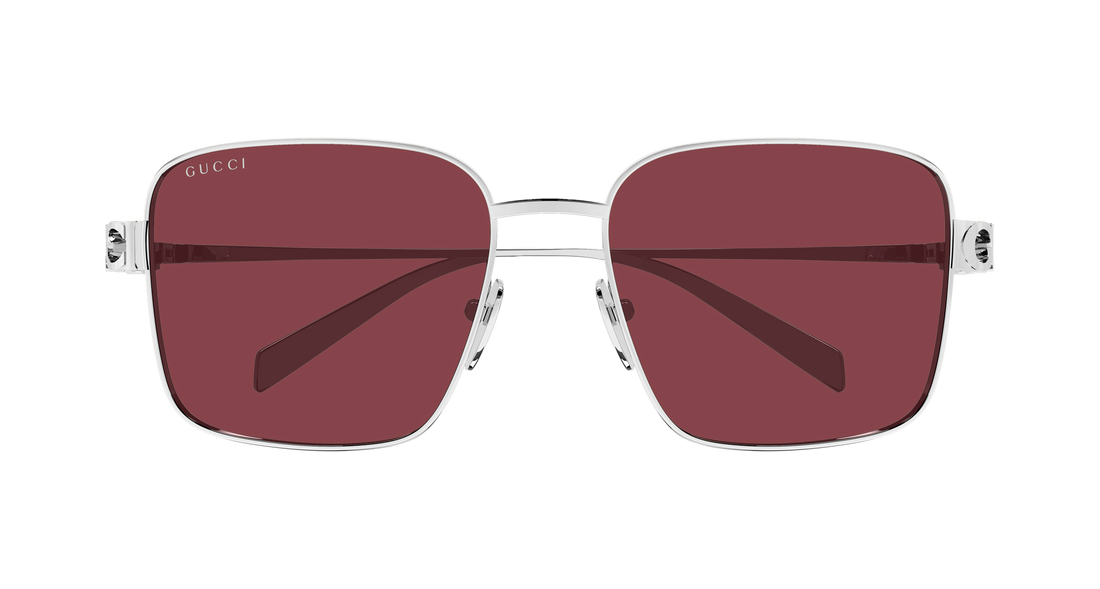 Gafas de sol gucci gg1937s 003 plateado rectangular / squared femenino talla 54mm - Vista de detalle
