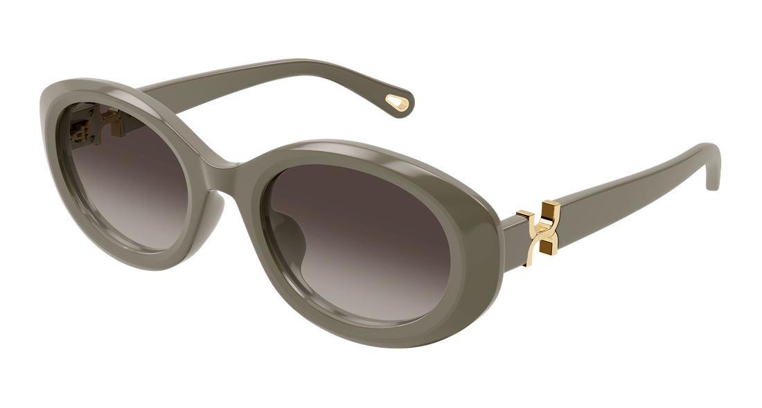 Gafas de sol chloé ch0323sk 003 verde round/oval/panthos femenino talla 54mm - Vista principal