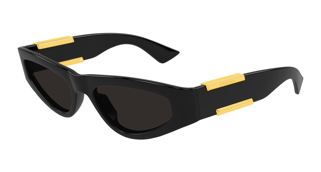 Óculos de sol bottega veneta bv1407s 001 negro cat eye femenino tamanho 53mm - Vista principal