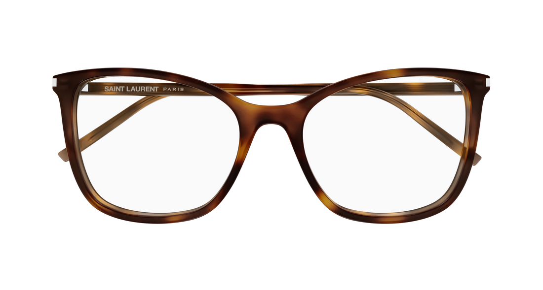 Brillen saint laurent sl 835 003 havana cat eye femenino größe 55mm - Detailansicht