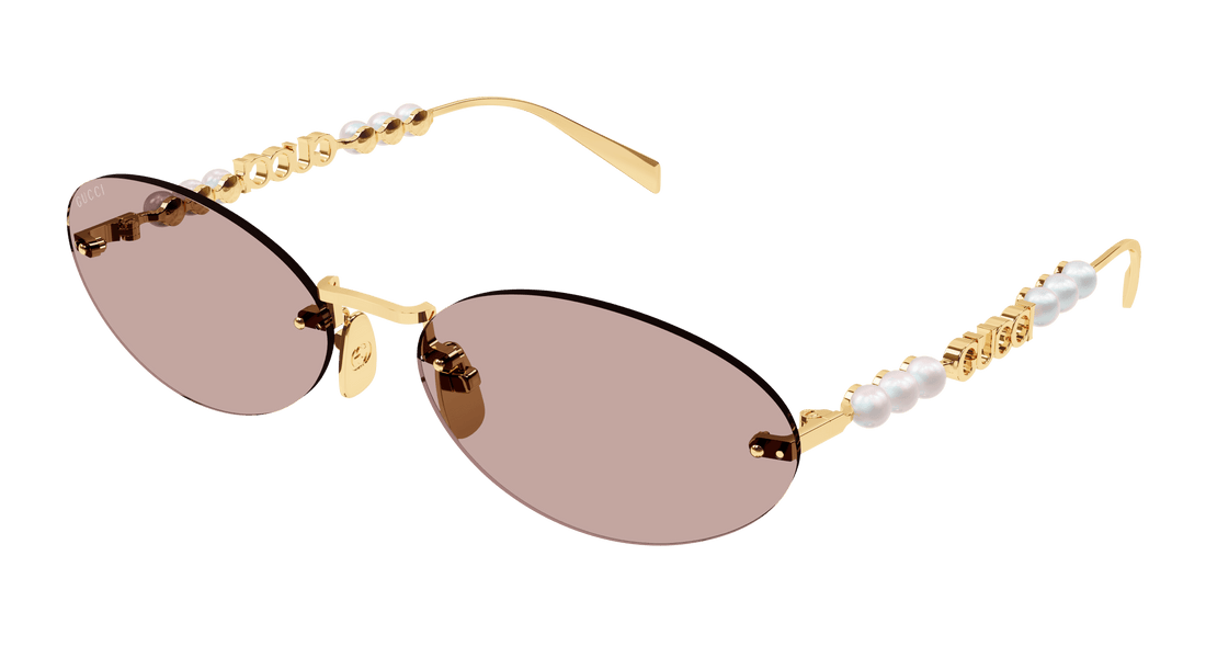 Gafas de sol gucci gg1922s 004 dorado round femenino talla 62mm - Vista principal
