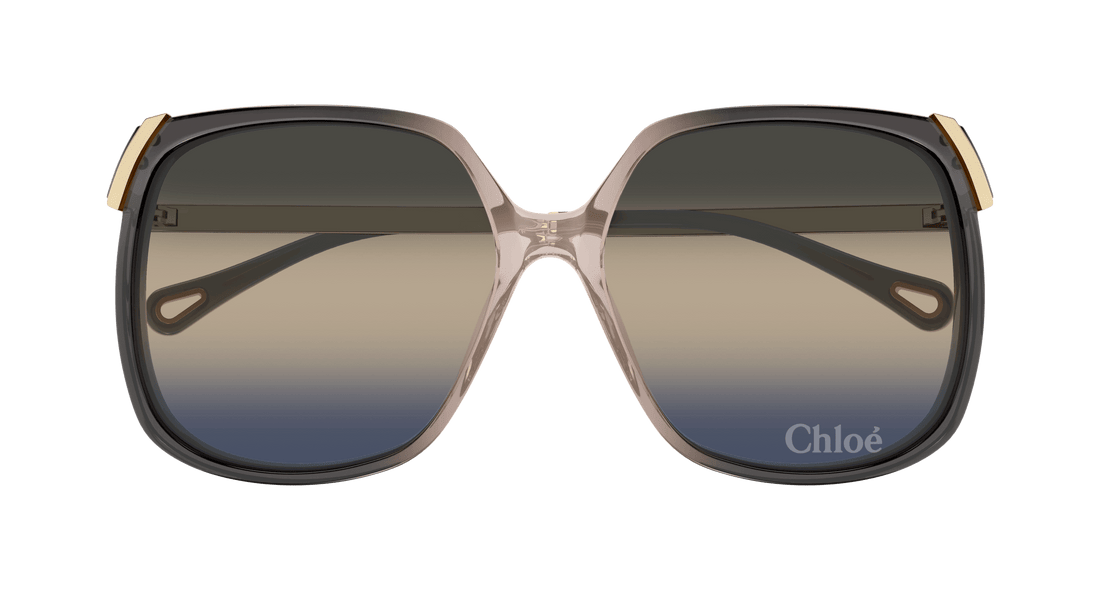 Lunettes de soleil chloé ch0286s 009 gris square femenino taille 60mm - Vue détaillée