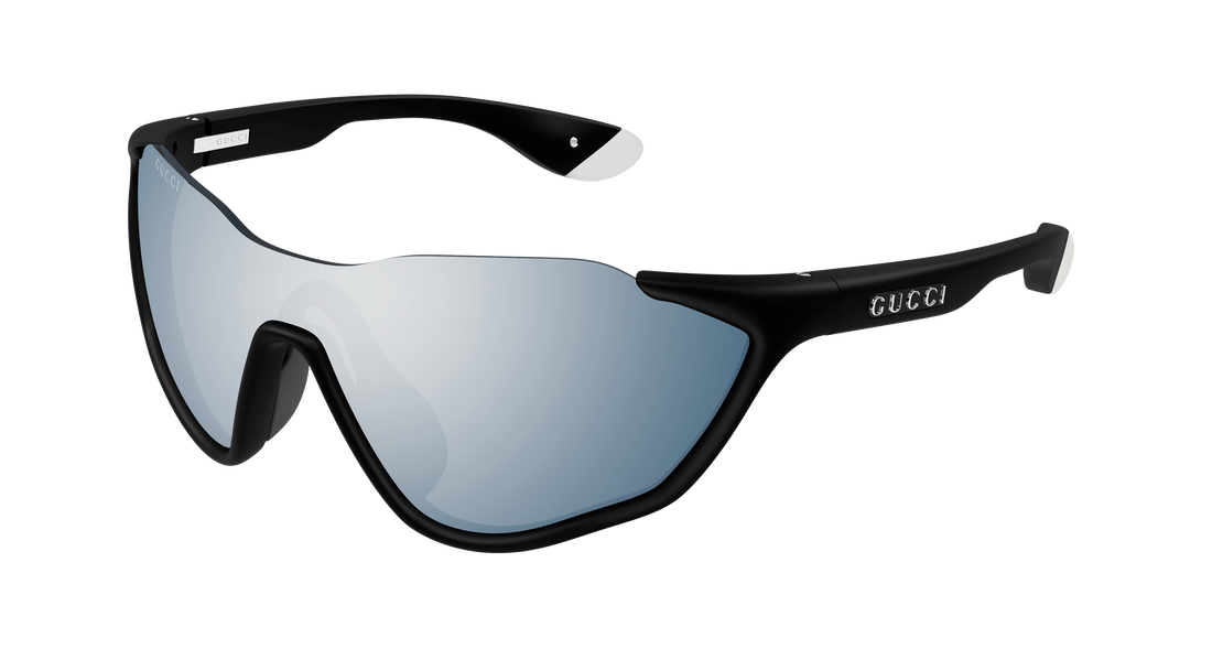 Óculos de sol gucci gg2018s 001 negro mask masculino tamanho 99mm - Vista principal