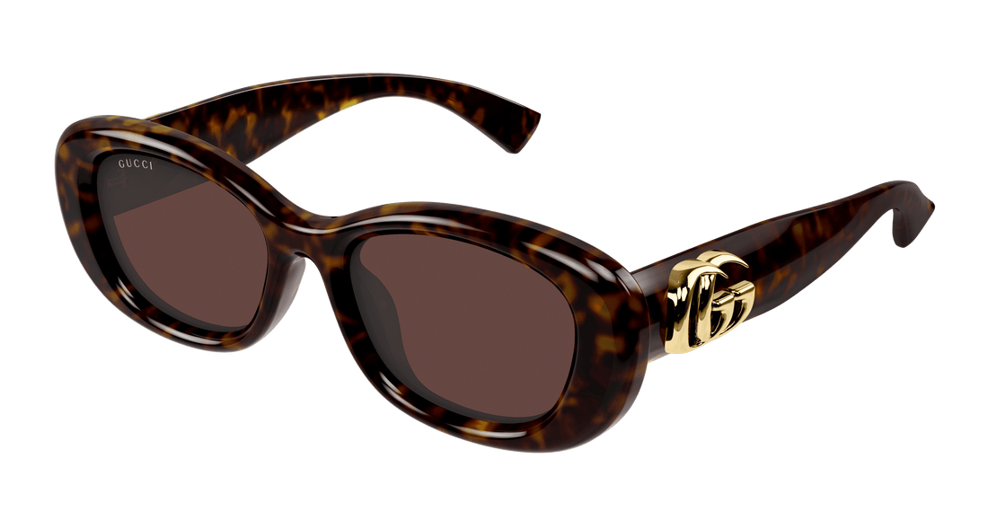 Lunettes de soleil gucci gg1829sk 002 havana round femenino taille 53mm - Vue principale