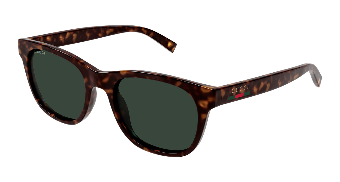 Óculos de sol gucci gg1985s 002 havana round/oval/panthos masculino tamanho 54mm - Vista principal