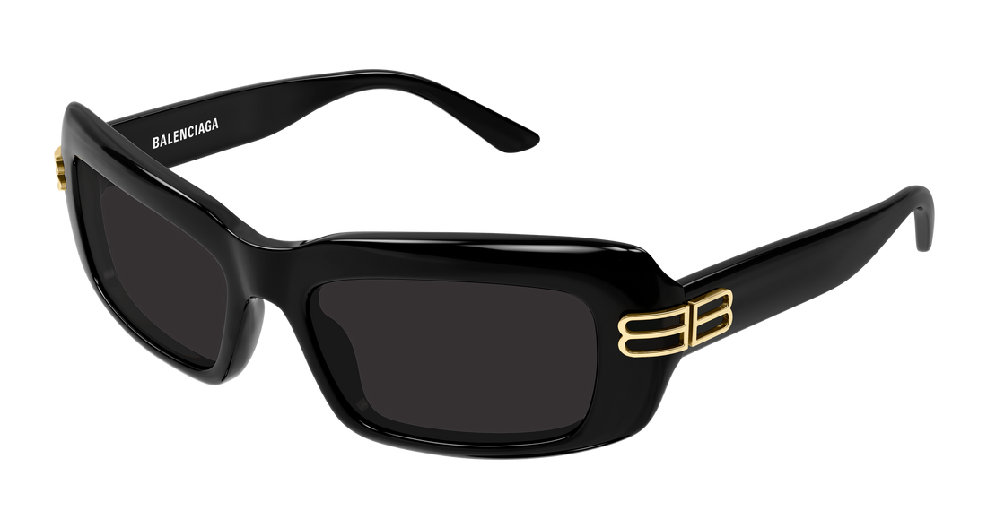 Sunglasses balenciaga bb0432s 001 negro rectangular / squared femenino size 57mm - Main view