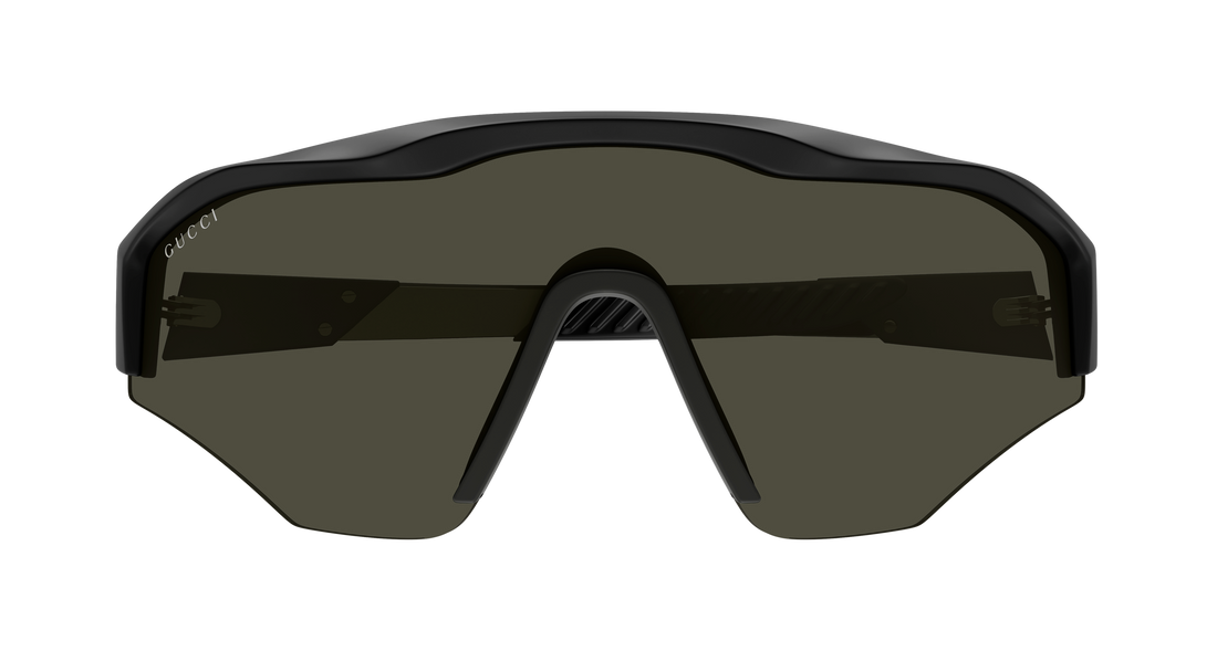 Óculos de sol gucci gg2017s 003 negro mask masculino tamanho 99mm - Vista de detalhe