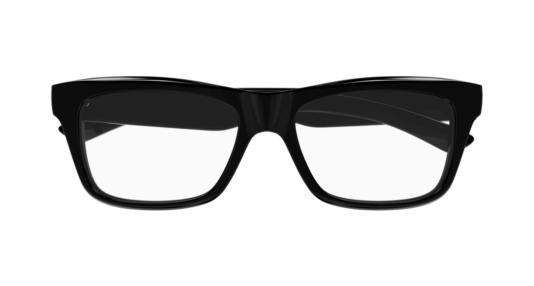 Lunettes de vue balenciaga bb0426o 001 negro rectangular / squared masculino taille 56mm - Vue détaillée