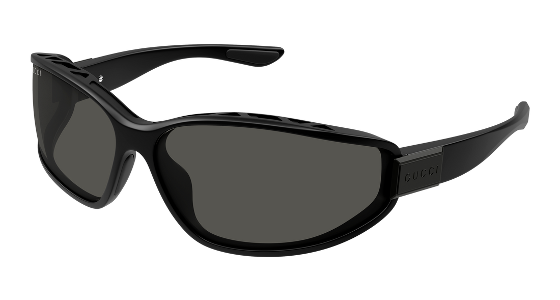 Occhiali da sole gucci gg2011s 001 negro geometric masculino taglia 73mm - Vista principale