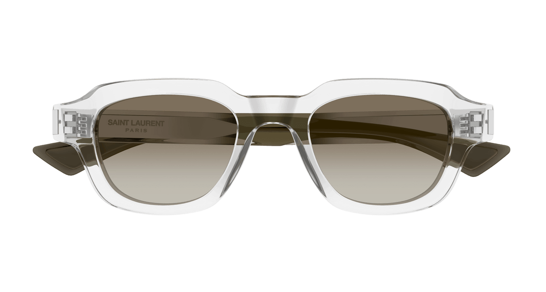 Lunettes de soleil saint laurent sl 791 004 transparente square unisex taille 48mm - Vue détaillée