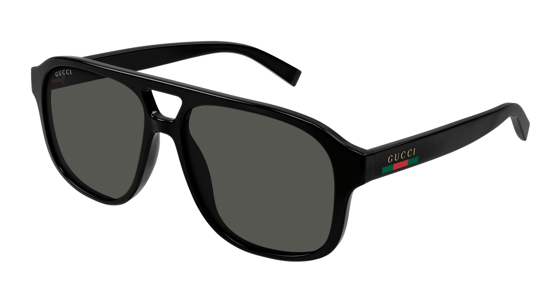 Lunettes de soleil gucci gg1856s 001 negro pilot masculino taille 57mm - Vue principale