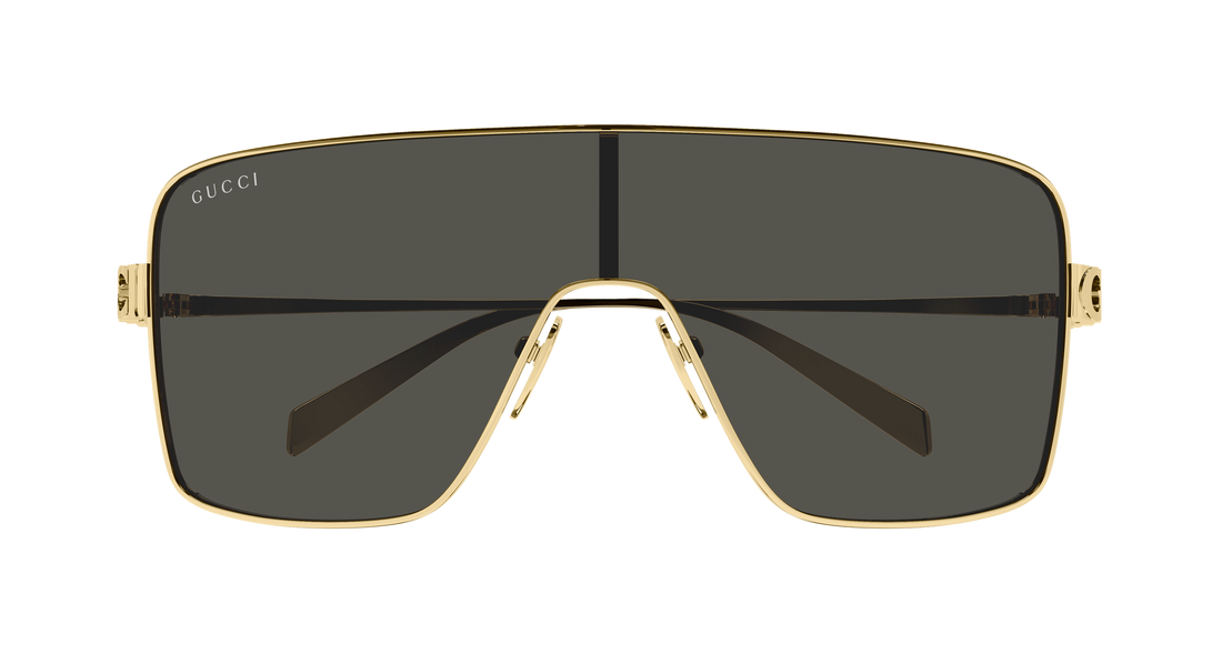 Sunglasses gucci gg1936s 001 dorado mask femenino size 99mm - Detailed view