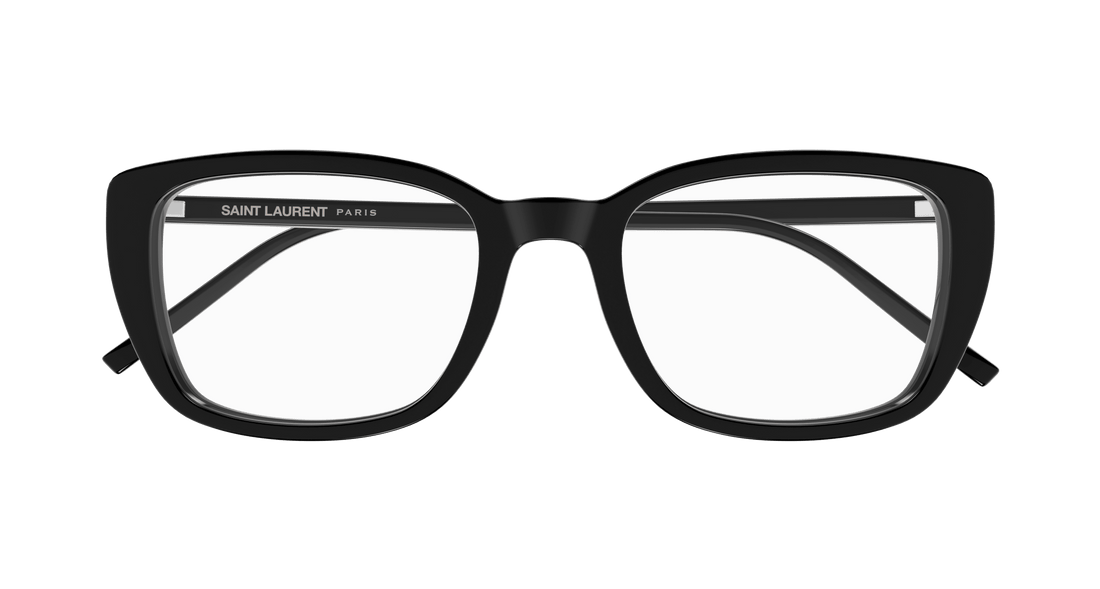 Brillen saint laurent sl 776 001 negro square femenino größe 49mm - Detailansicht