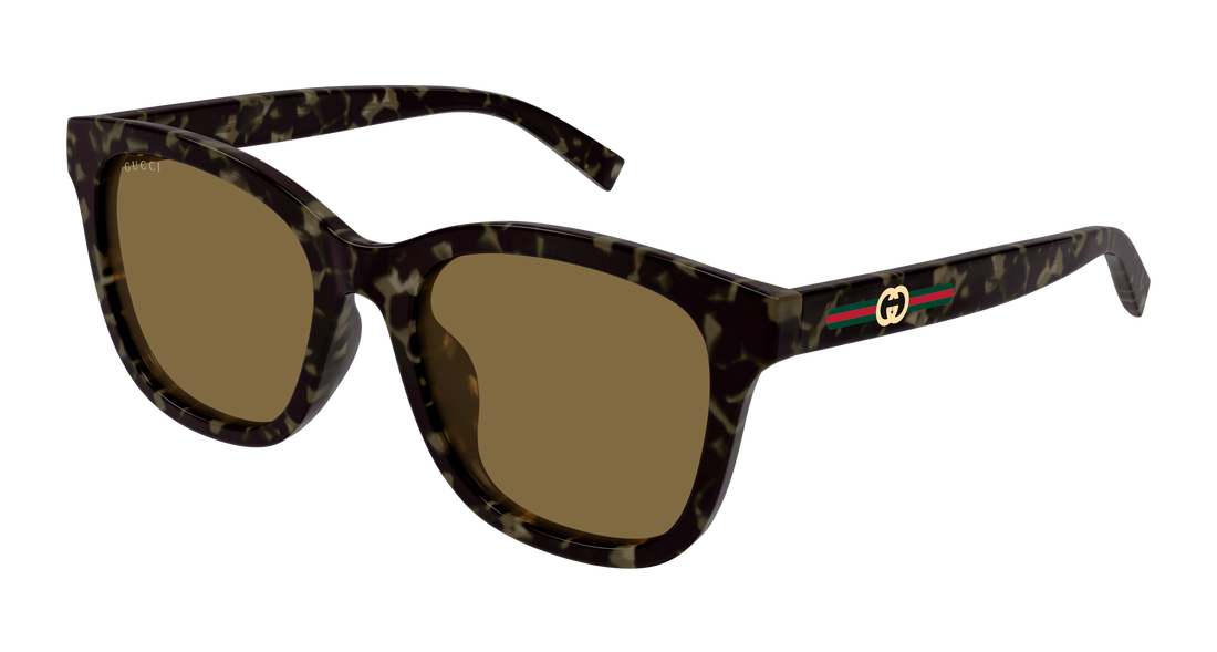 Gafas de sol gucci gg1984sk 003 havana round/oval/panthos femenino talla 55mm - Vista principal