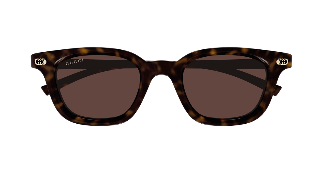 Gafas de sol gucci gg1946s 002 havana round/oval/panthos masculino talla 48mm - Vista de detalle