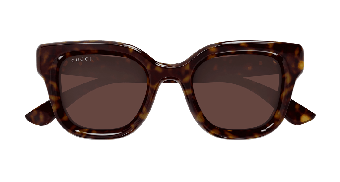 Lunettes de soleil gucci gg1828s 002 havana round femenino taille 49mm - Vue détaillée