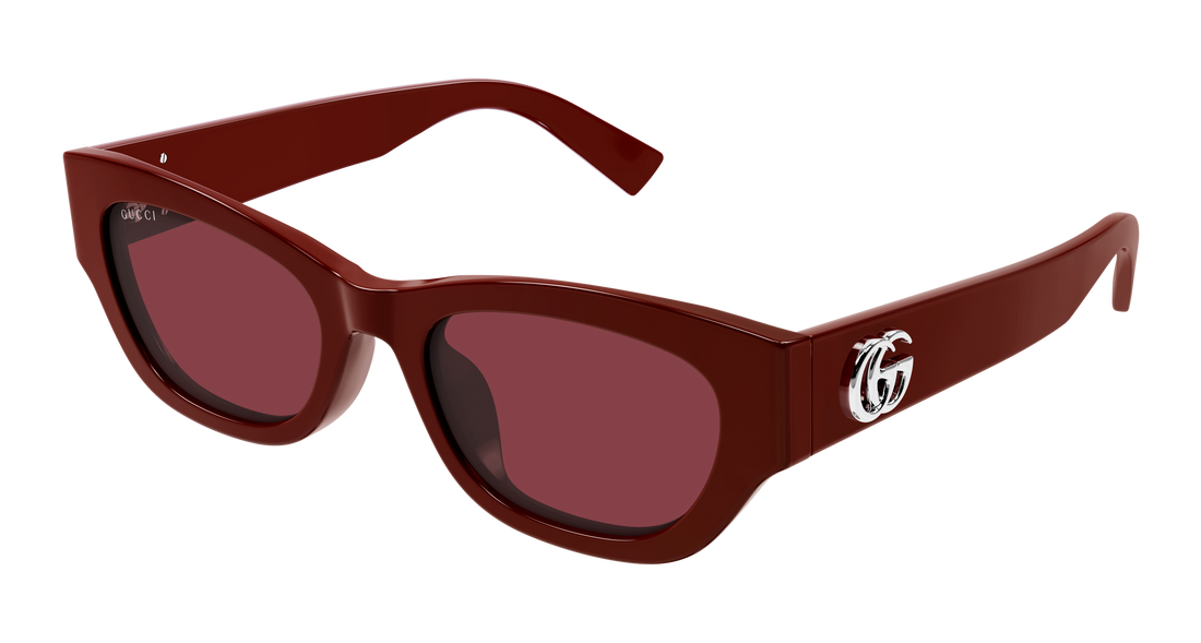 Sunglasses gucci gg1954sa 003 burdeos cat eye femenino size 53mm - Main view