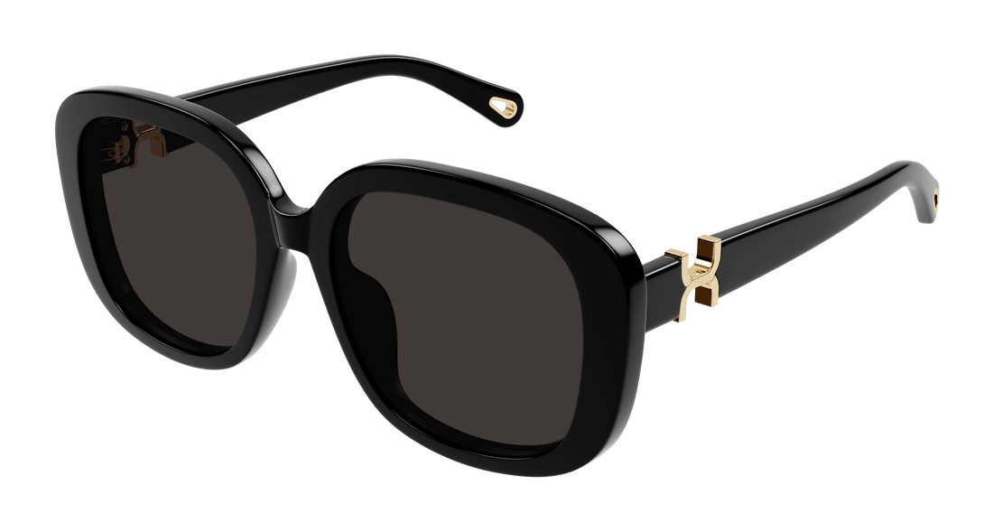 Gafas de sol chloé ch0303sk 001 negro square femenino talla 56mm - Vista principal