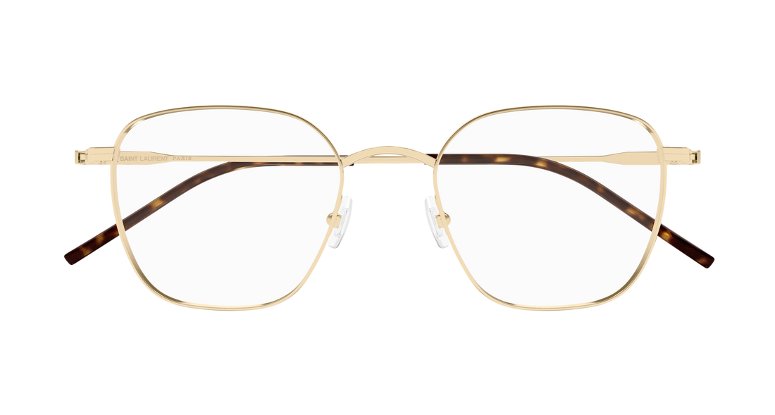 Brillen saint laurent sl 852 003 dorado round/oval/panthos unisex größe 48mm - Detailansicht