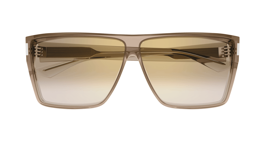 Sonnenbrillen saint laurent sl 756 003 amarillo square unisex größe 64mm - Detailansicht
