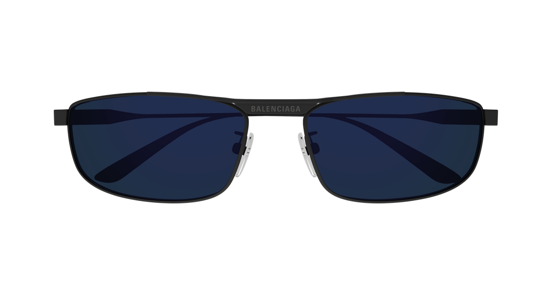 Sunglasses balenciaga bb0451s 002 gris rectangular / squared unisex size 61mm - Detailed view