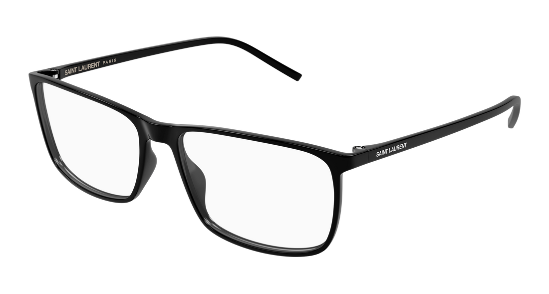 Brillen saint laurent sl 846 001 negro rectangular / squared masculino größe 59mm - Hauptansicht