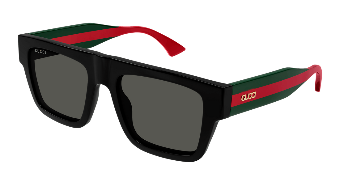 Gafas de sol gucci gg1868s 001 negro square masculino talla 53mm - Vista principal