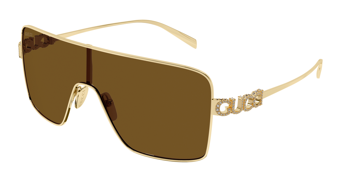 Gafas de sol gucci gg1936s 003 dorado mask femenino talla 99mm - Vista principal