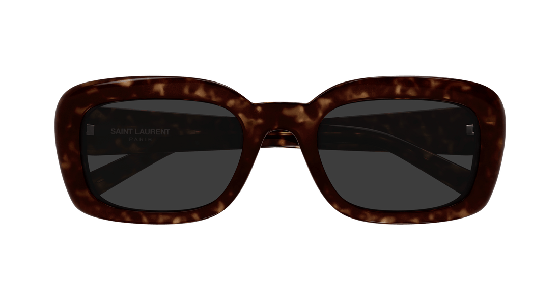 Sonnenbrillen saint laurent sl m130 006 havana square femenino größe 53mm - Detailansicht