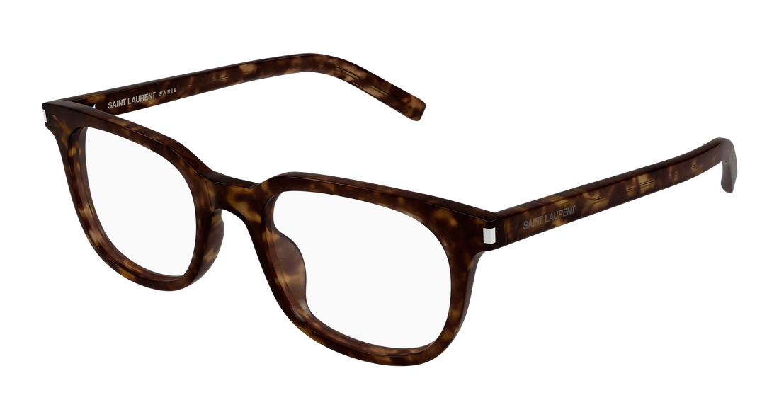 Brillen saint laurent sl 840 002 havana round/oval/panthos unisex größe 51mm - Hauptansicht