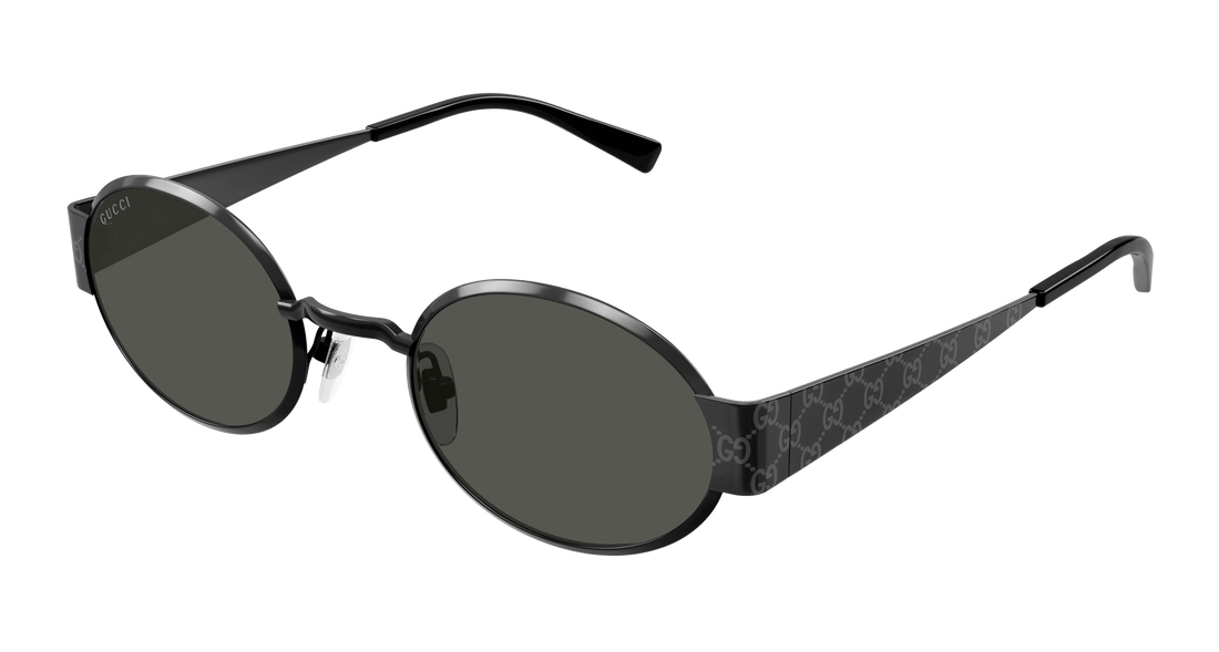 Óculos de sol gucci gg1854s 001 rutenio round masculino tamanho 51mm - Vista principal